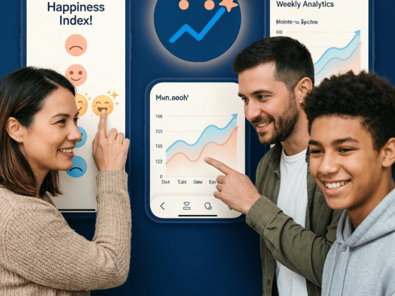 Happiness Index interface preview